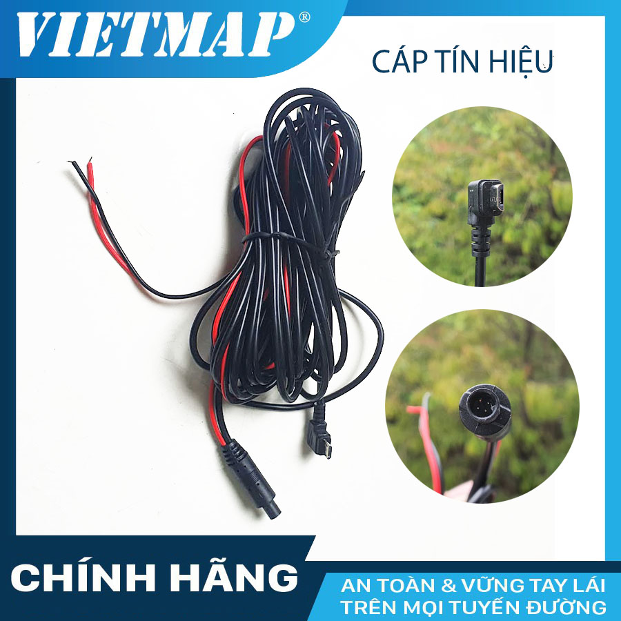 Cáp tín hiệu camera lùi cho camera hành trình Vietmap A50 và Vietmap G79