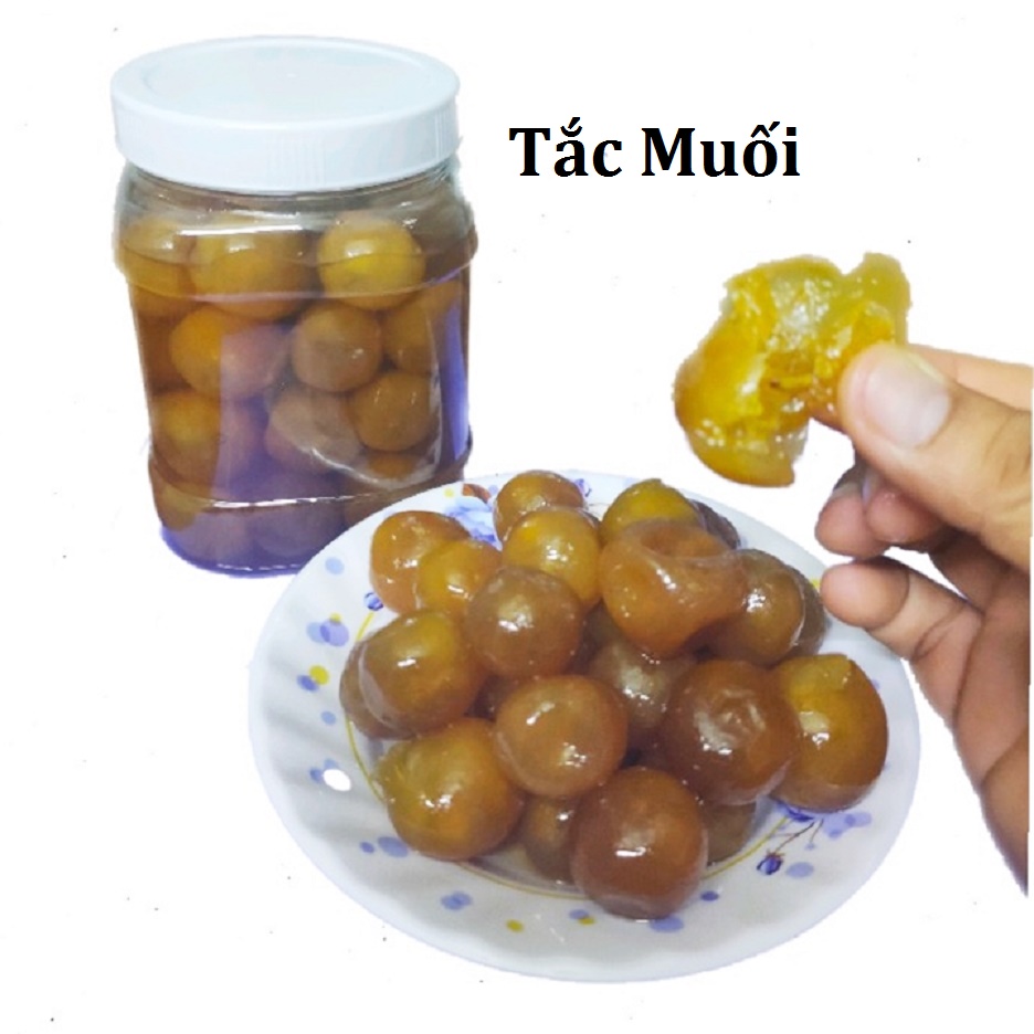 Tắc muối 1 hũ 900g
