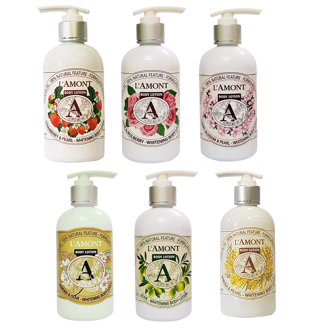 Sữa dưỡng thể Lamont được chọn mùi 250ml/chai