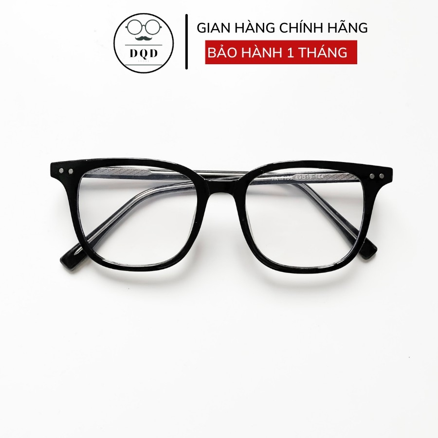 Gọng kính cận vuông nam nữ kính Hàn Quốc DQD STORE- phụ kiện thời trang mã 17133