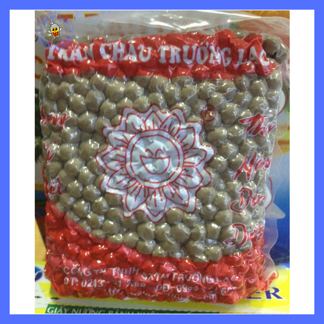 Trân châu trường lạc đen  Gói 1kg pha trà, trà sữa, làm bánh