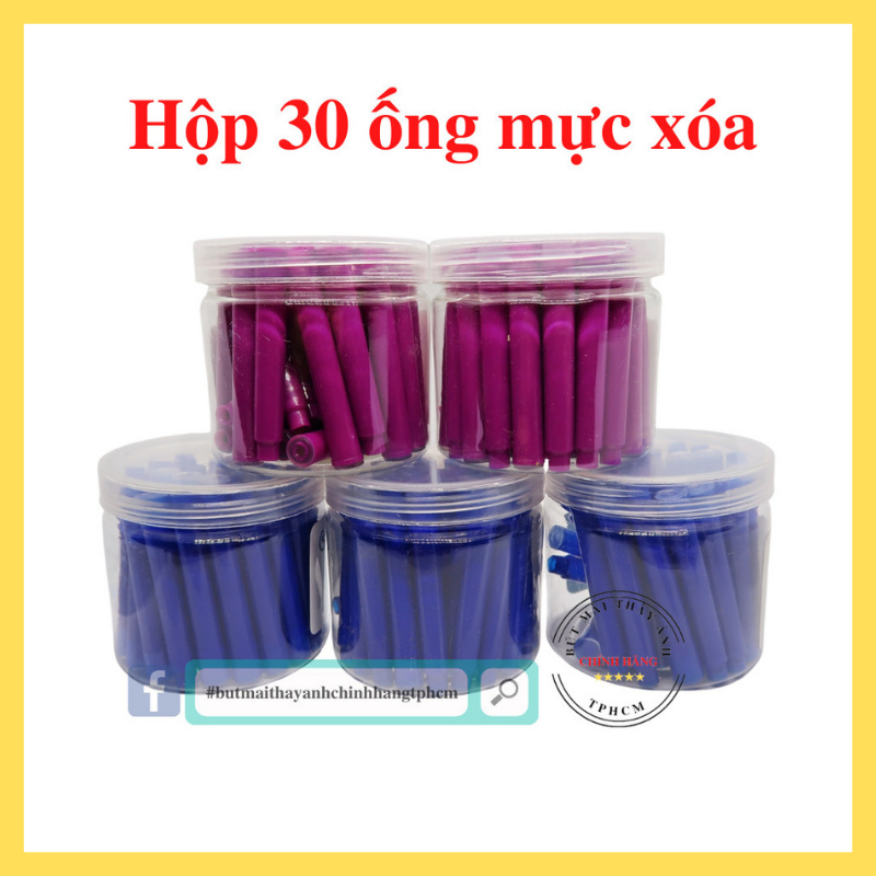Set 30 ống mực khô xoá được không cần bơm mực
