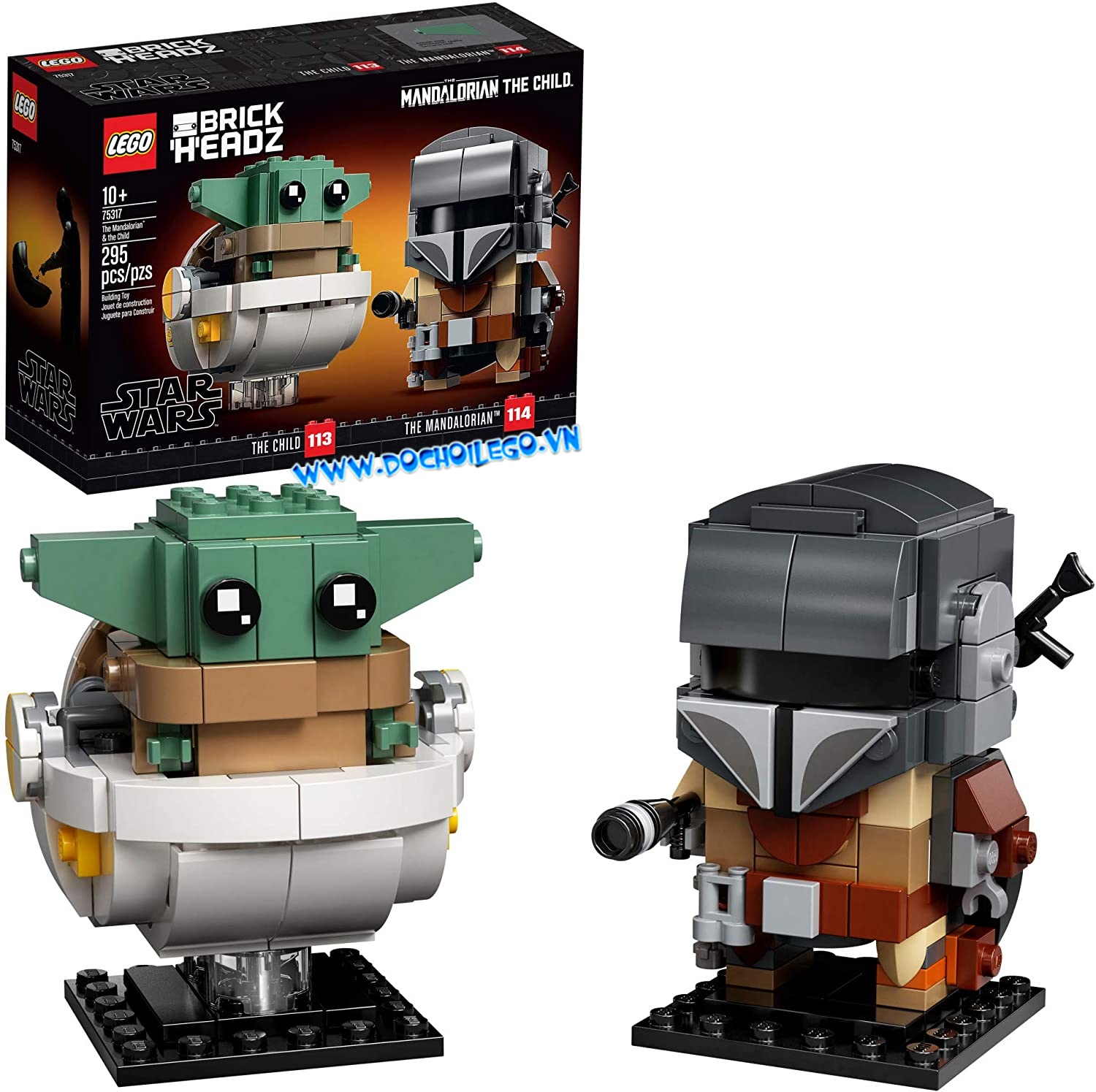 75317 LEGO BrickHeadz Star Wars The Mandalorian & The Child