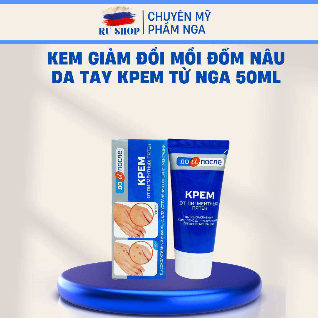 Kem giảm đồi mồi Nga