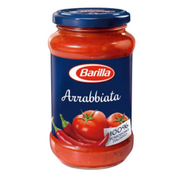 Made in Italy Sốt Spaghetti ớt biển Địa Trung Hải Arrabbiata 400g Barilla cho Mỳ Ý và mì hải sản