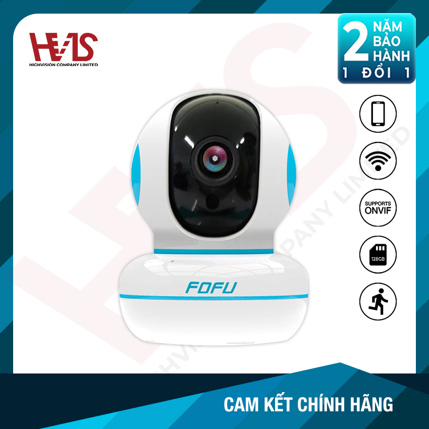 [HCM]Camera IP WIFI Camera an ninh chống trộm chính hãng FOFU FF-C6C (720P-1080P) âm thanh 2 chiều cảm biến chuyển động Bảo hành 1 năm (1 đổi 1)