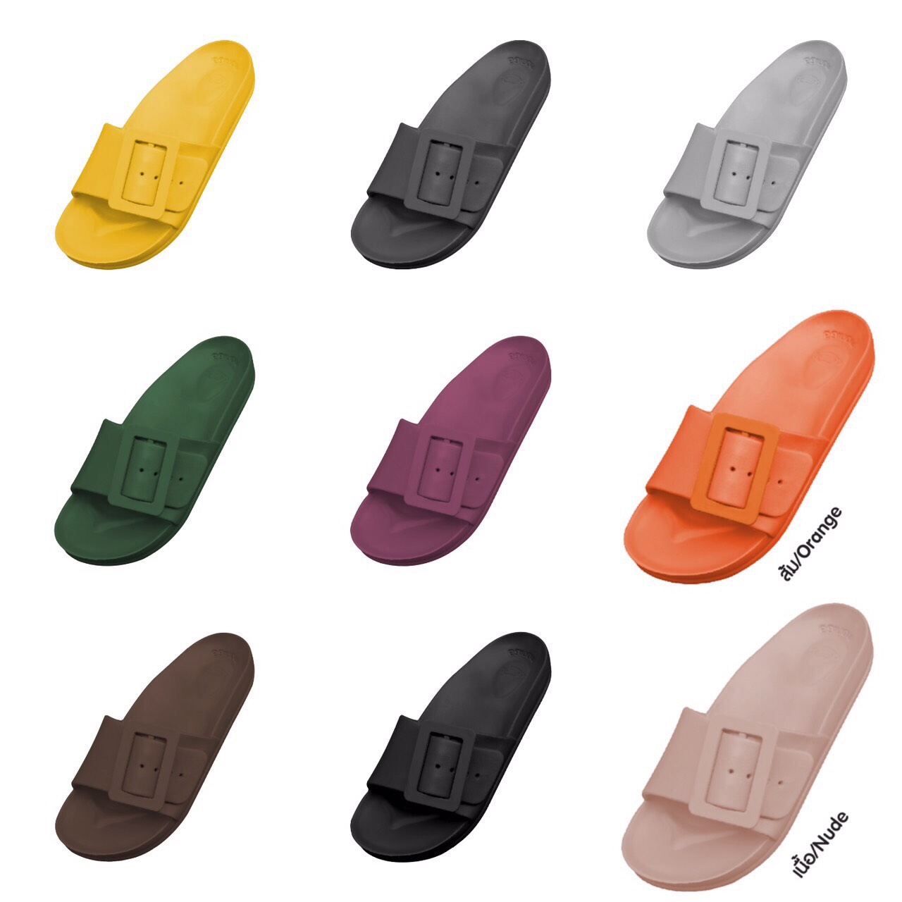 Dép Thái Lan - Dép Quai Ngang Thái Lan 1 Quai Hot Nam Nữ