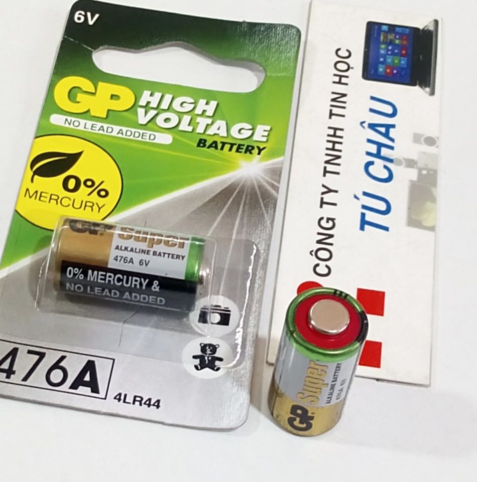 Pin 6v - 476a, 4lr44, 4ag13, px28a, a544, a4034px: gp super alkaline battery