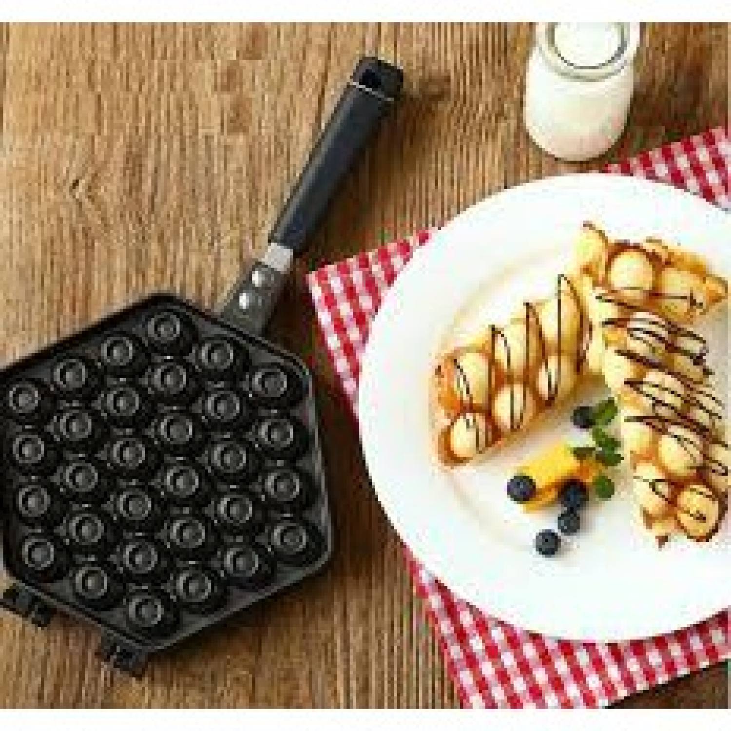 Khuôn bánh trứng gà non / Egg waffle