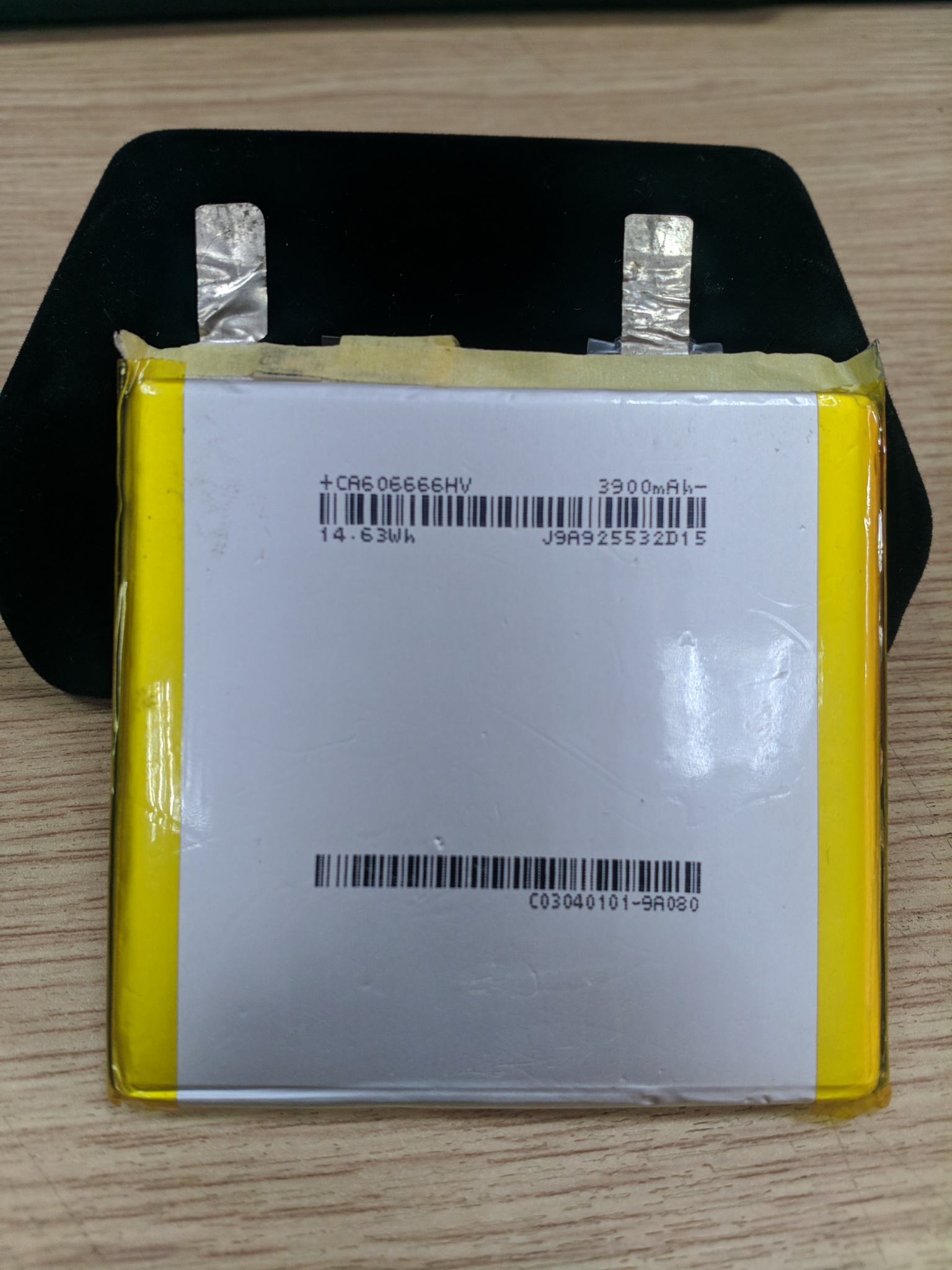 Pin sạc Lipo - Pin Lithium Polymer 14.63mAh 3900mAh có mạch bảo vệ mới 100% chuẩn dung lượng kích cỡ  606666