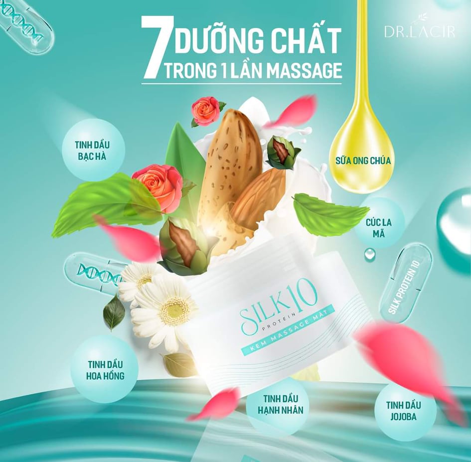 Kem massage mặt Dr Lacir