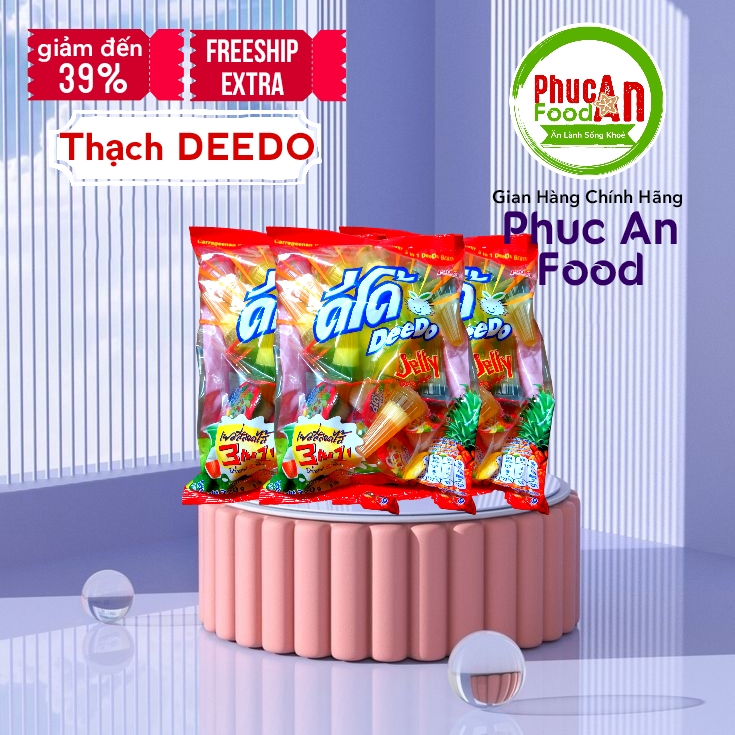 Combo 3 Túi X 720G Thạch Trái Cây Thái Lan Deedo