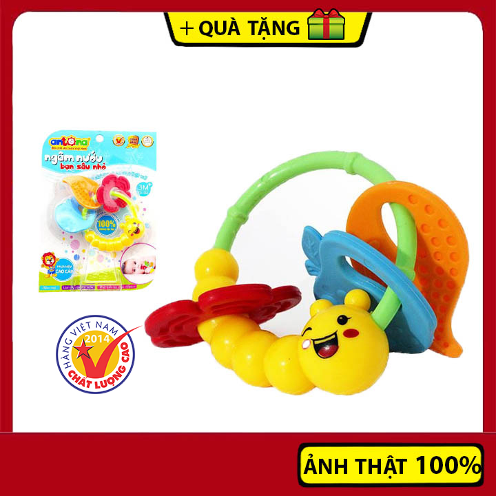 Ngậm Nướu (Gặm Nướu) Bạn Sâu Nhỏ Hàng Việt Nam An Toàn Cho Bé