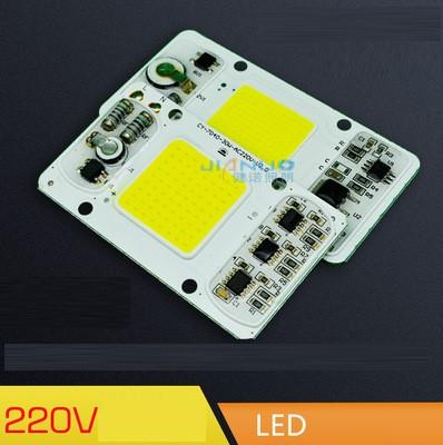 Chíp led loại lớn 50w 220v , led công xuất 50w 220v màu trắng vàng