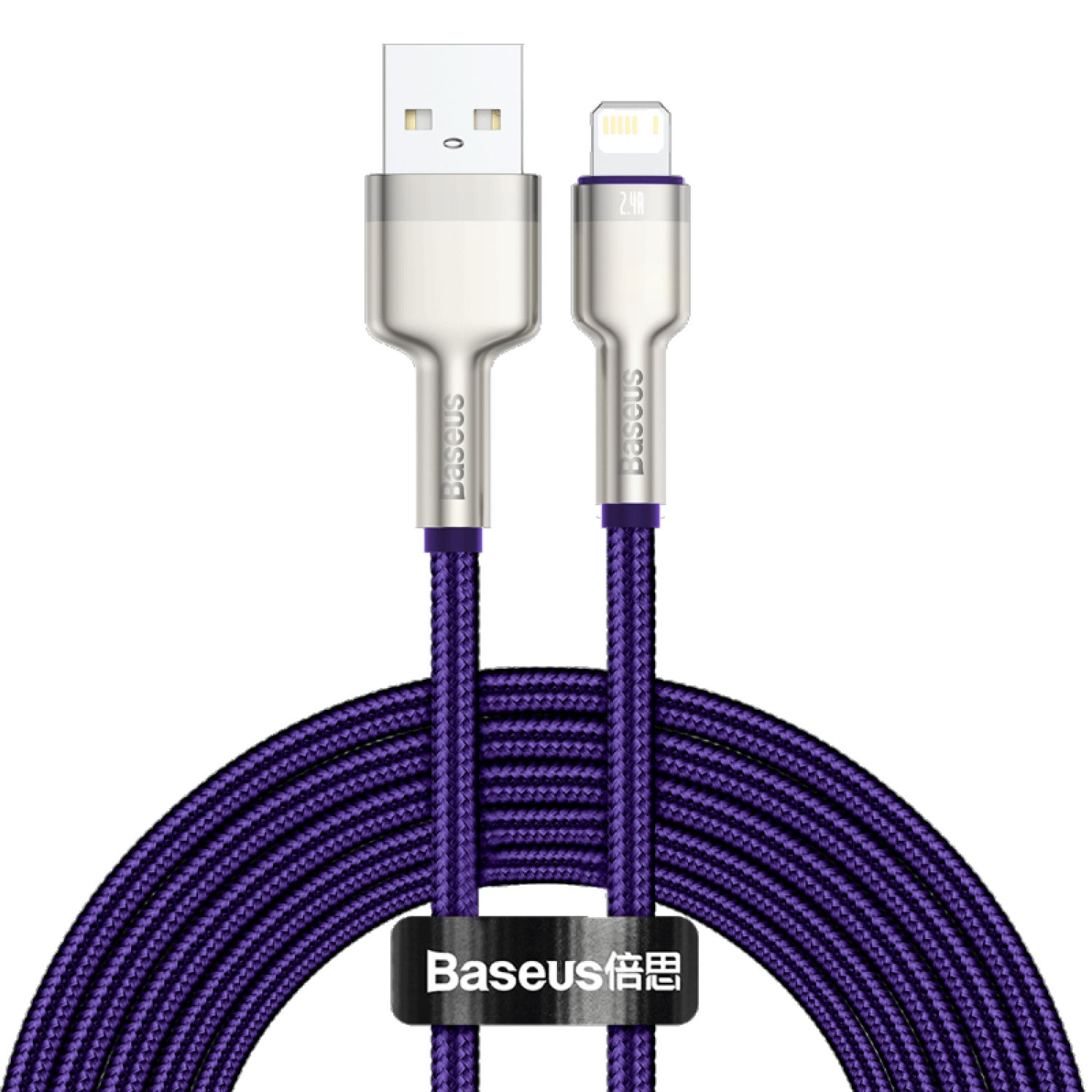 Baseus -Baseus Mall VN Cáp sạc nhanh, siêu bền Baseus Cafule Metal Series Lightning dùng cho iρhone/ iPad