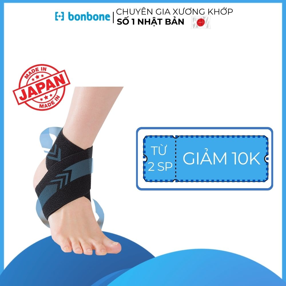 Đai cố định cổ chân bonbone free supporter am; bảo vệ cổ chân & mắc cá chân khi đi, chạy bộ; chống lật sơ mi cổ chân