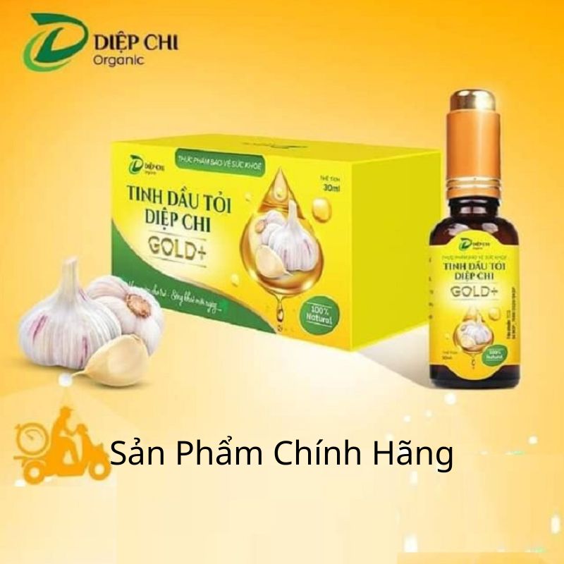 Tinh dầu tỏi Diệp Chi Gold hỗ trợ long đờm tăng đề kháng tự nhiên cho bé