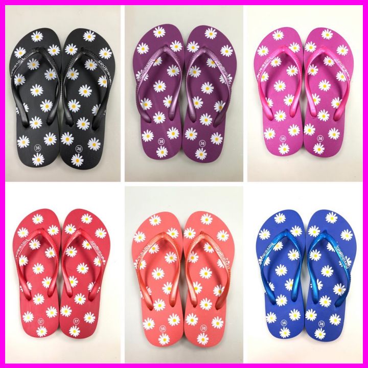 combo 3 đôi dép lào thái hoa cúc