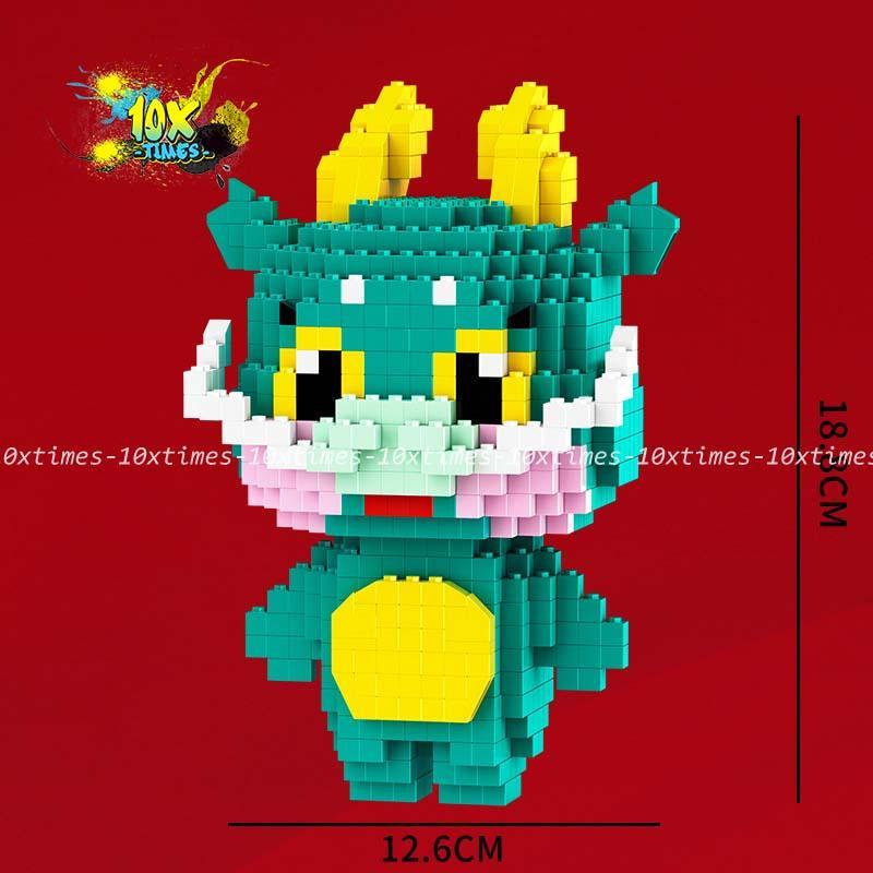 Mô hình lắp ráp 12 con giáp lớn