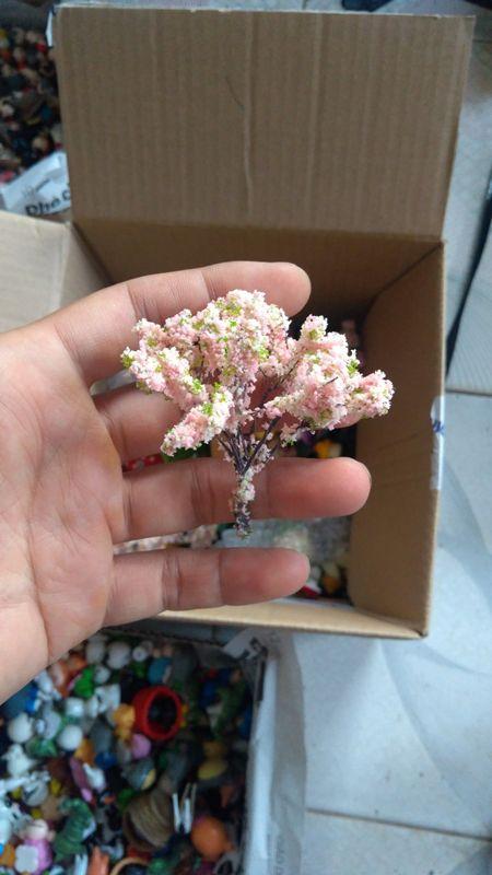 Phụ kiện làm Terrarium: Mẫu cây đào * 2 chi tiết