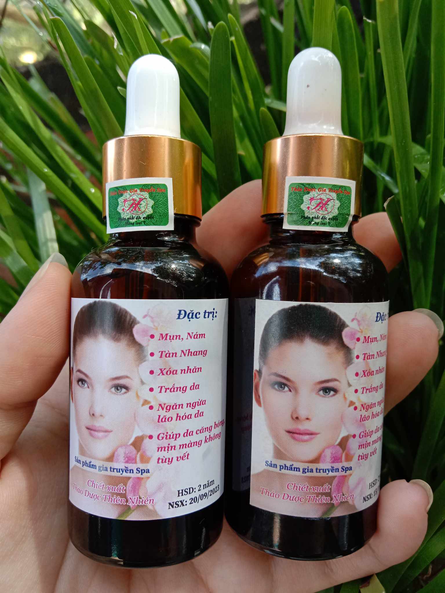 Combo: 2 chai serum tái tạo da