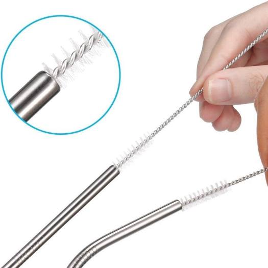 Que cọ rửa ống hút, vệ sinh ống hút bình sữa, bình nước cho bé