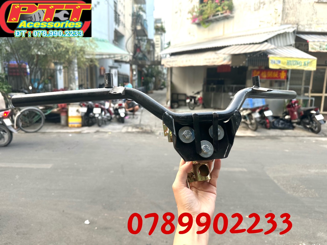 Ghi đông xe dream có sọ khỉ