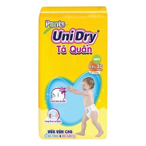 Tã quần unidry xxl30 cho bé từ 15-25kg