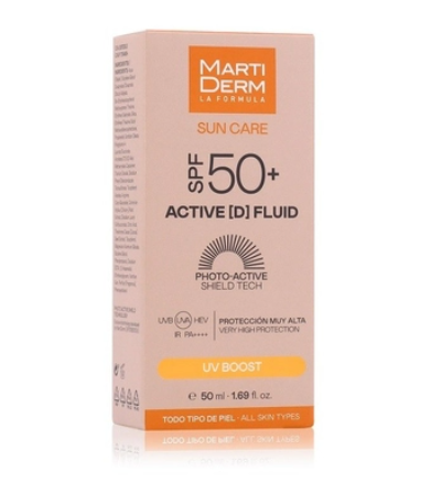 Mini size 2ml  Kem Chống Nắng MartiDerm Sun Care Active D Fluid SPF50+