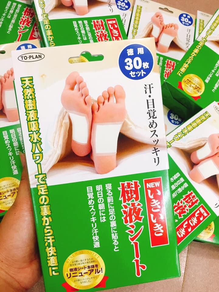 Miếng dán thải độc kenko nhật bản hộp 30 miếng nội địa nhật