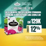 Lốc 6 Lon Nước Trái Cây Lên Men Strongbow Vị Kiwi Và Thanh Long 320ml/lon