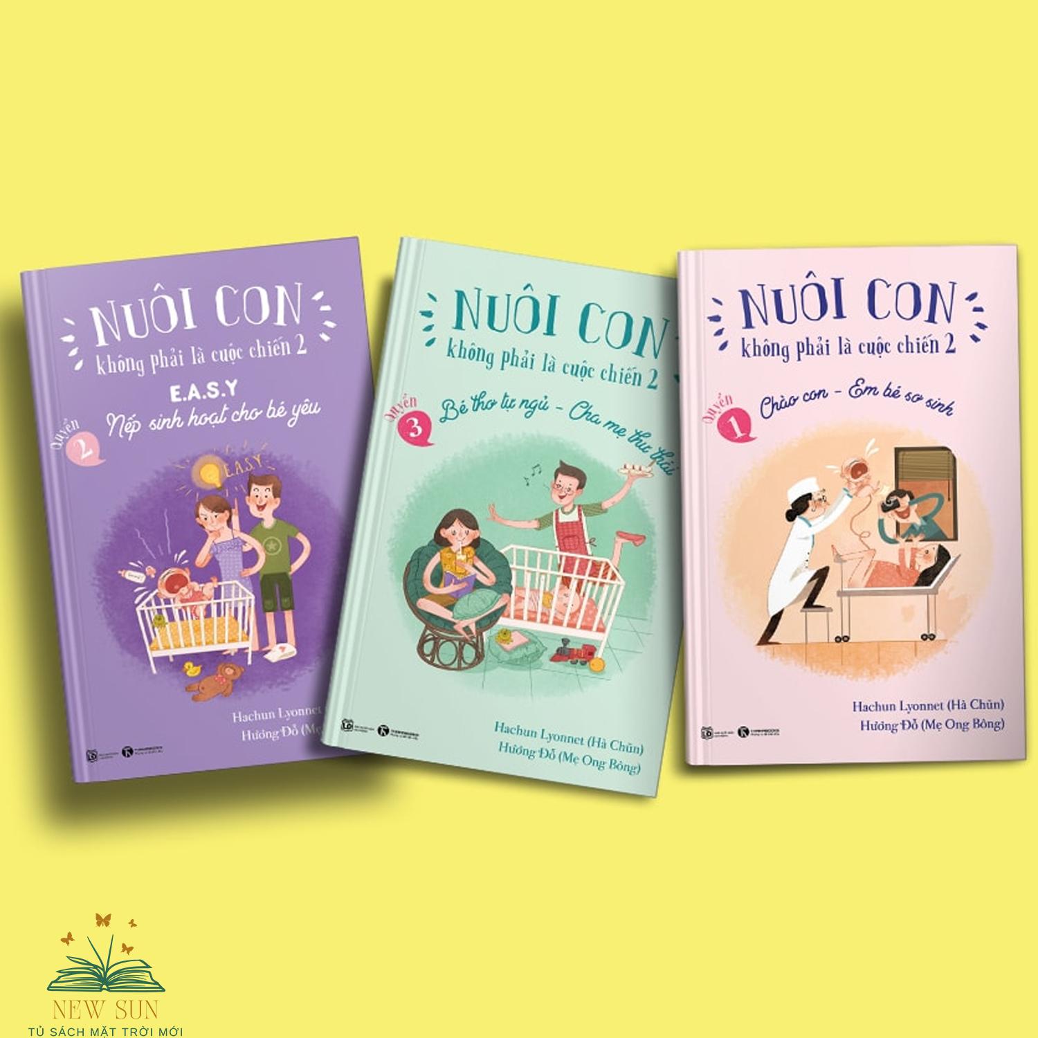 New sun - sách - nuôi con không phải là cuộc chiến