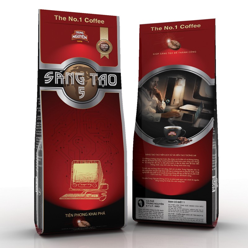 Cà phê sáng tạo 5 trung nguyên – 340 gram