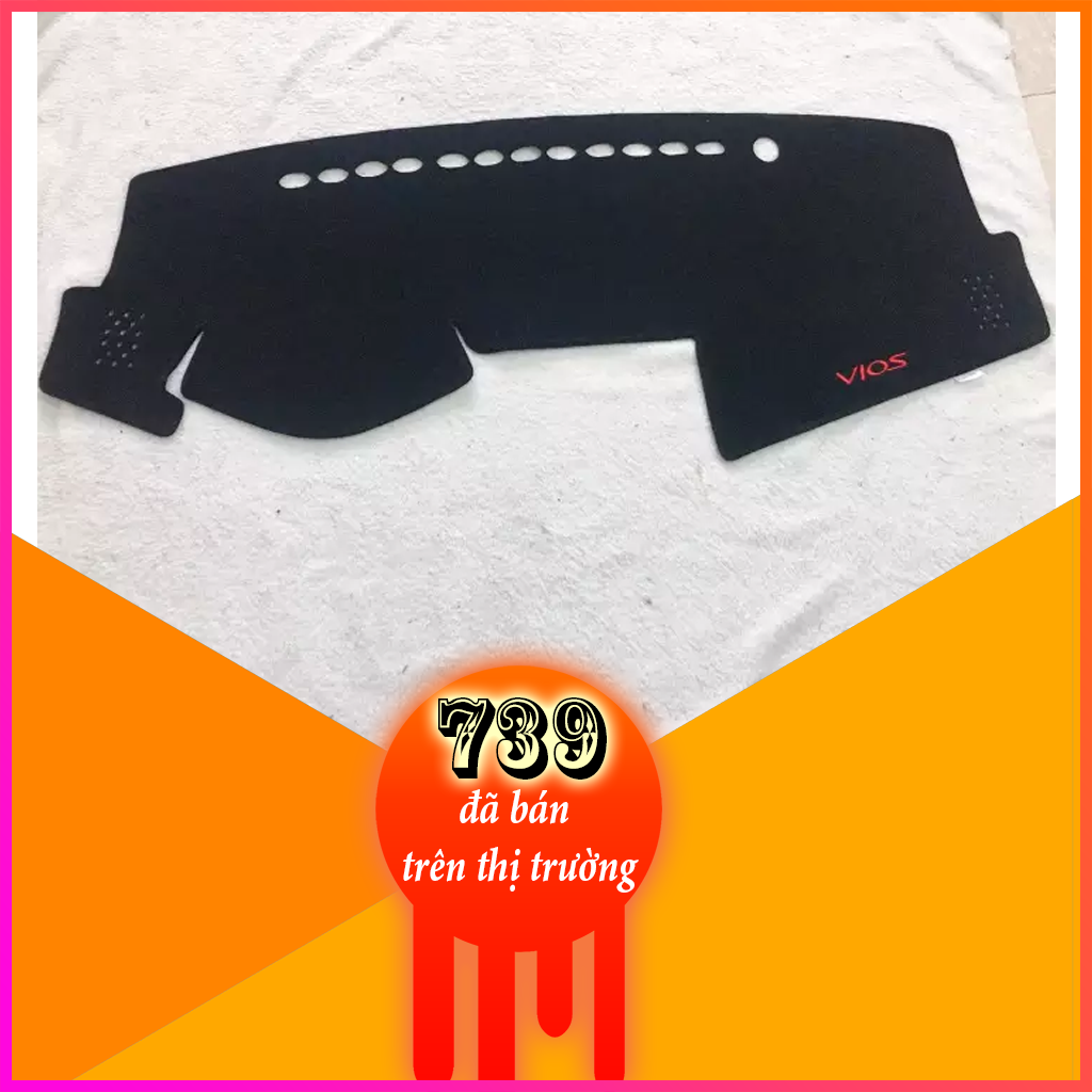 Thảm chống nắng taplo vios chất liệu ( 2014 - 2018 )