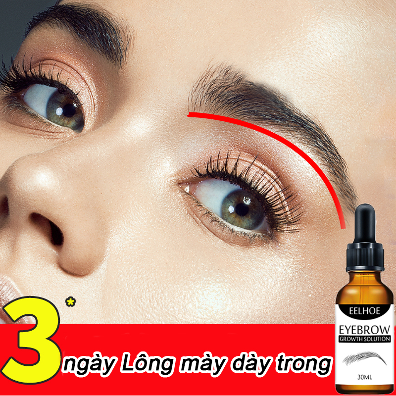 Serum mọc lông mày, Mi mọc dầy rậm, Serum mọc lông vùng kín, dày râu dày lông mày lông mi, tinh chất mọc lông cơ thể cấp tốc lông vùng kín dùng cho nam và nữ, Tinh chất dưỡng dài mi 30ml