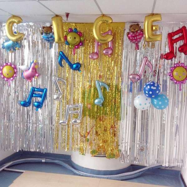 Rèm Kim Tuyến Trang Trí Sinh Nhật Lễ Tiệc Khai Trương