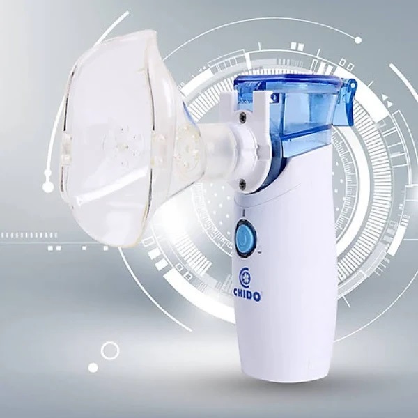 [Bộ Y Tế Khuyên Dùng]Máy Xông Mũi Họng Điện Dung Cầm Tay Chido CHÍNH HÃNG Máy Khí Dung Xông Họng Xông Mũi dành cho gia đình Công Nghệ Nhật Bản,hỗ trợ điều trị hiệu quả các bệnh về đường hô hấp sản phẩm bảo hành 12T