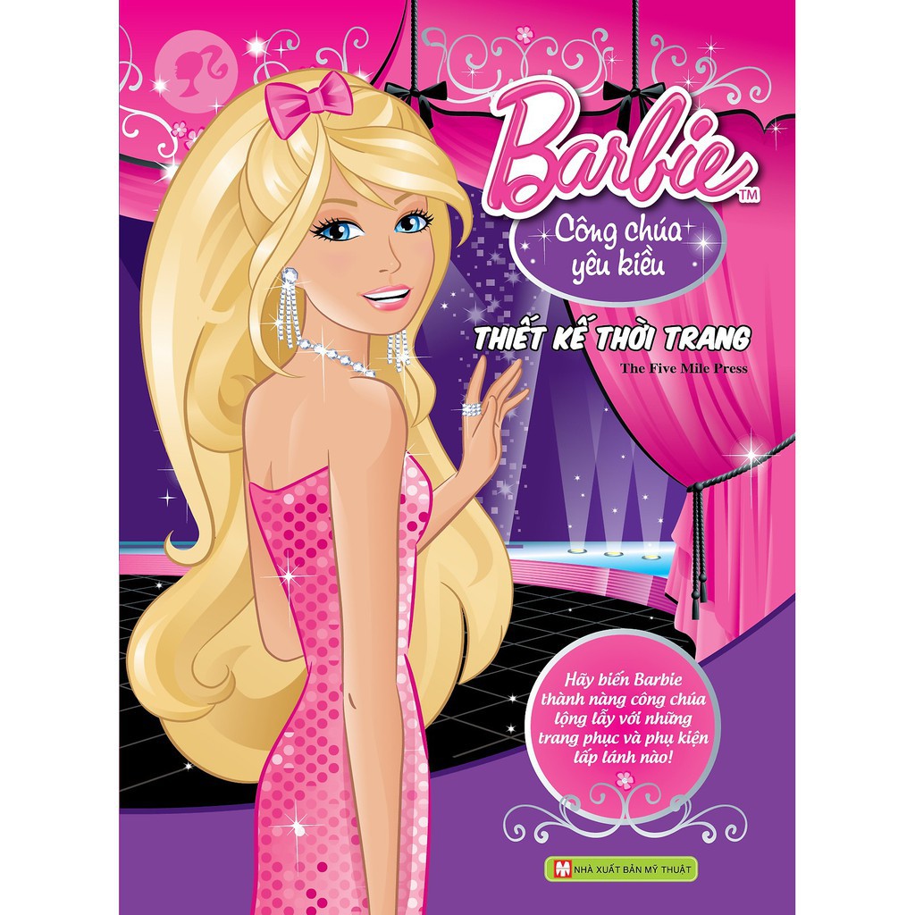 Thủ công dựng hình thời trang barbie - công chúa yêu kiều
