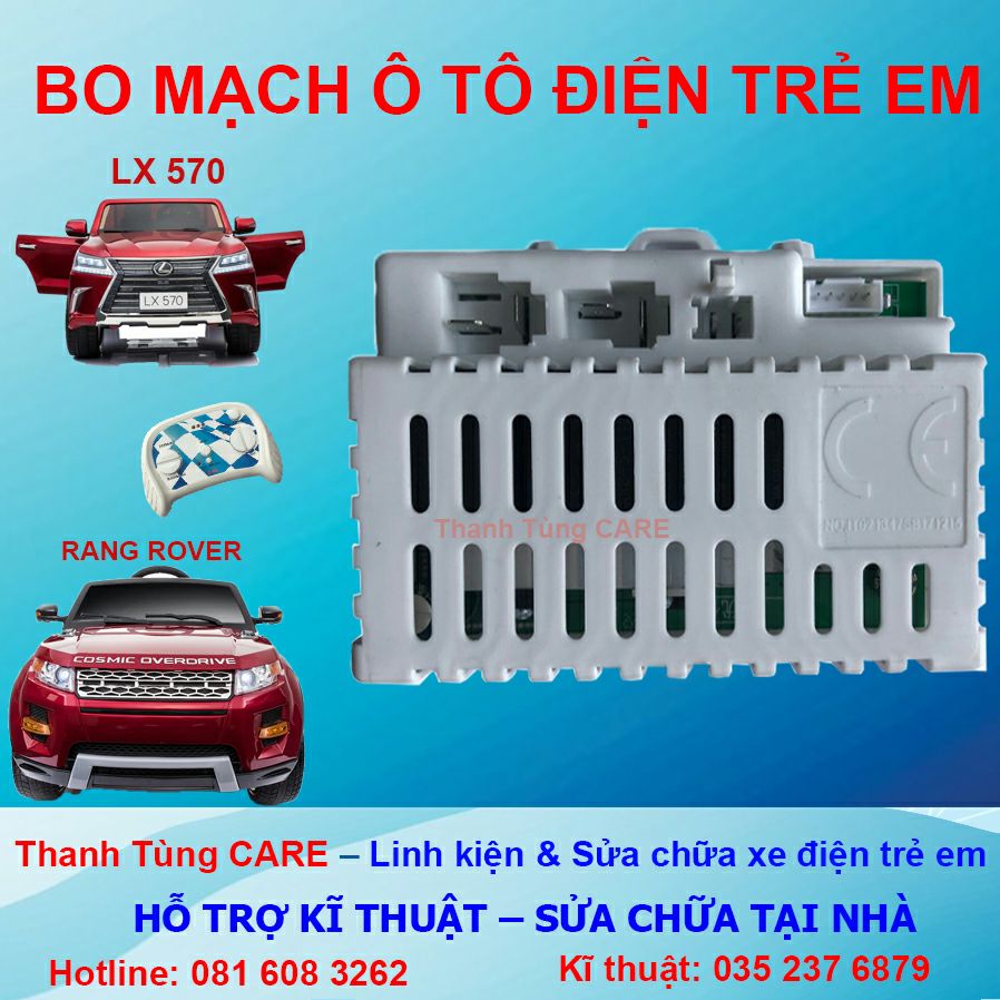 ❤ Bo mạch xe điện trẻ em công xuất cao cho các xe sang LX570, Rang Rover...