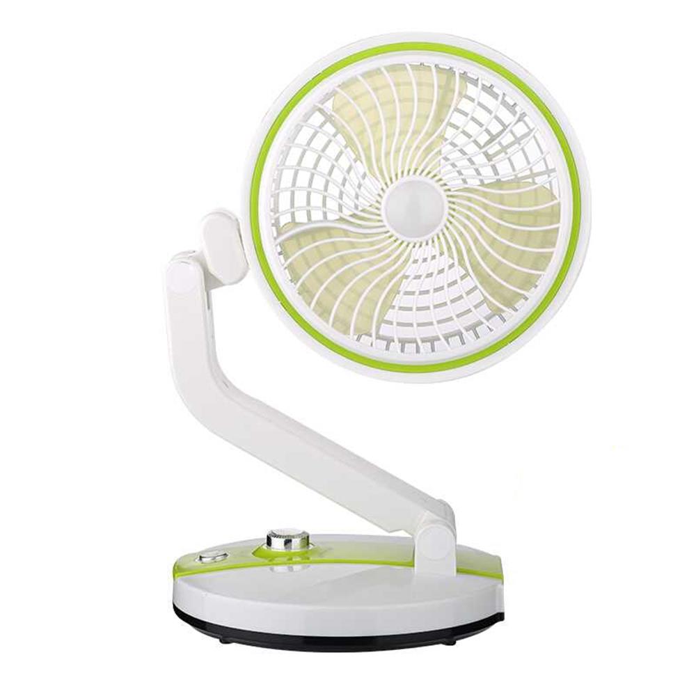 Quạt Tích Điện, Quạt Bàn, Quạt Gấp Sạc Điện Đa Năng 2in1 Vừa Quạt Vừa Có Đèn, Pin Dung Lượng Lớn Sử Dụng Lâu, Gấp Gọn Dễ Di Chuyển.