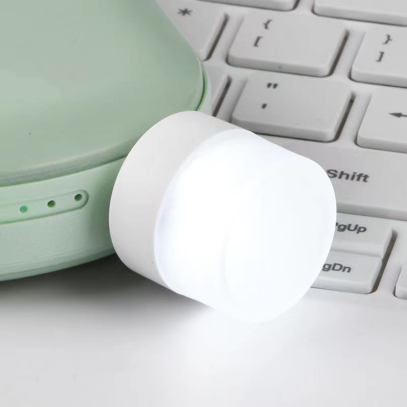 Đèn usb đèn ngủ di động đèn led tròn đèn ngủ mini