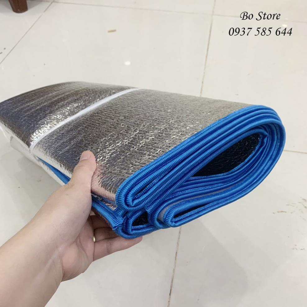 Chiếu văn phòng màu xanh dày 3.5ly - chiếu ngủ trưa cá nhân