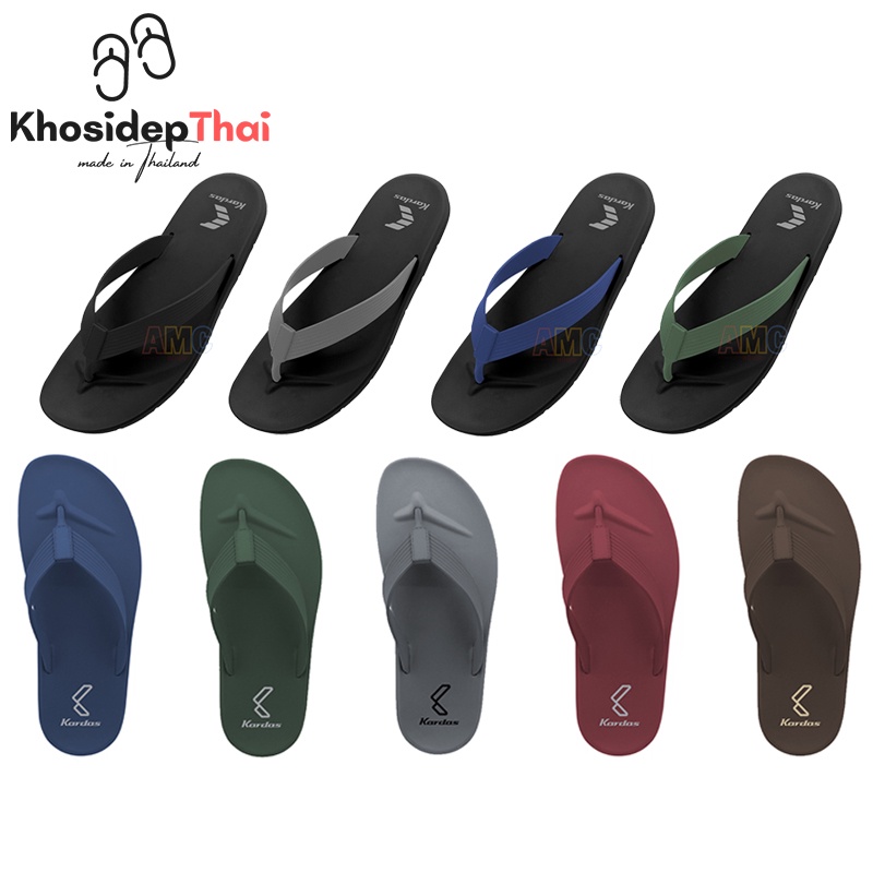Dép thái lan nam nhập khẩu cao su quai xỏ ngón kardas - jacker 2.1