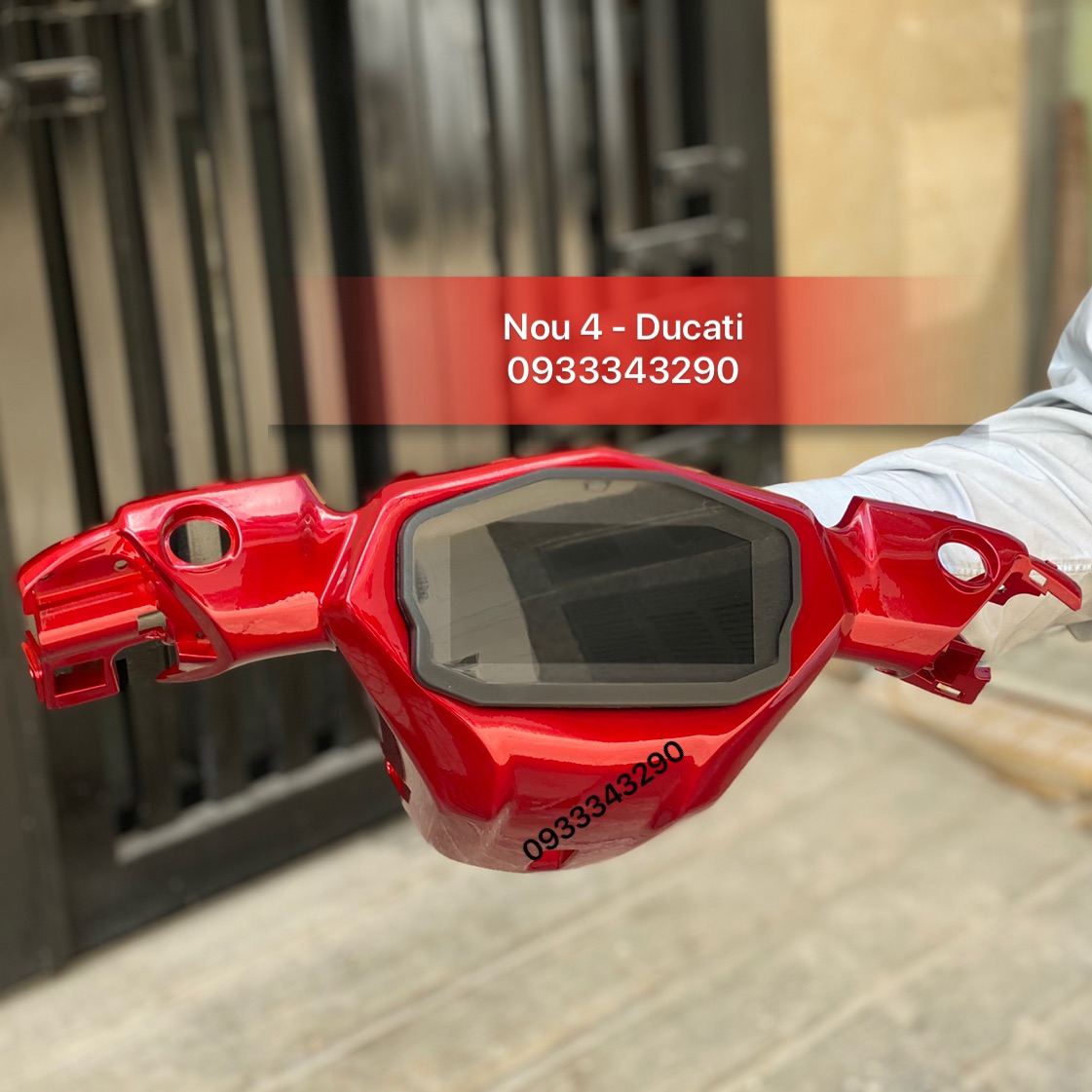 🎁 TRỌN BỘ BỢ CỔ NOUVO 4 CHẾ ĐỒNG HỒ DUCATI