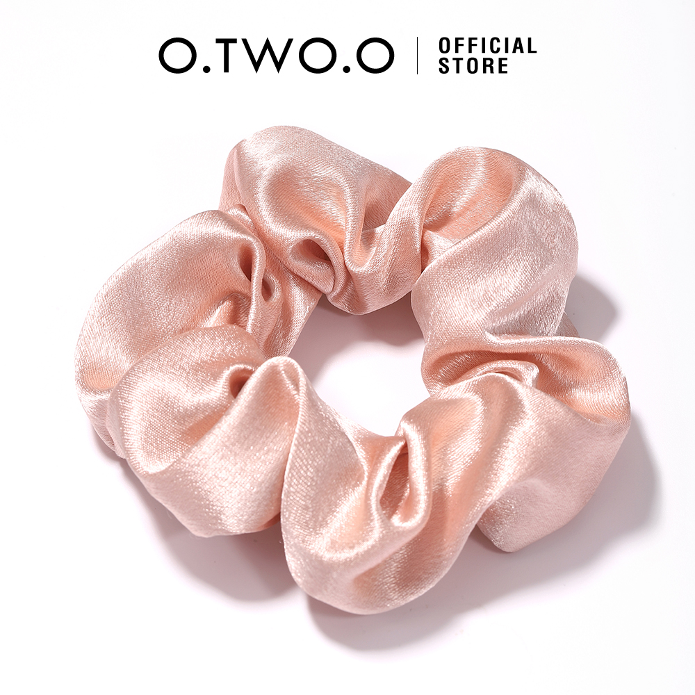O.two.o dây buộc tóc co giãn cao dây tóc phụ nữ phụ kiện tóc thời trang scrunchies dây buộc tóc