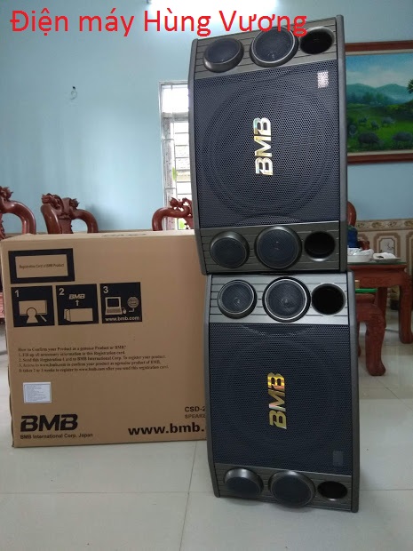 [Trả góp 0%]Loa Karaoke và nghe nhạc BMB CS 2000 loại xịn Bas  30 cm nam châm képMadein Thái Lan  Chất lượng tuyệt có hai loa.
