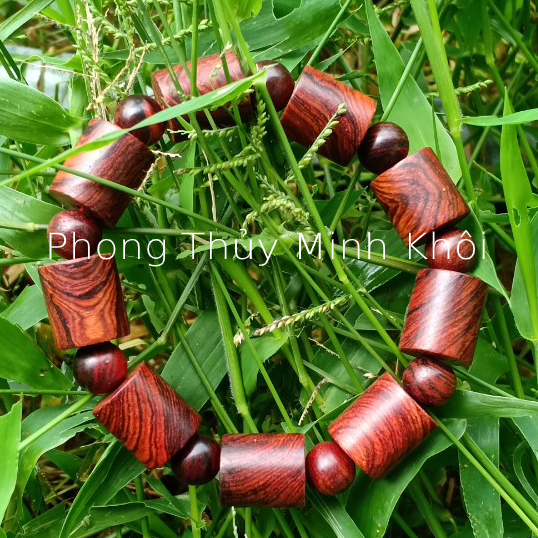 (Vân VIP) Vòng tay gỗ sưa đốt trúc 14ly .Vòng tay thể hiện sự mạnh mẽ ,đẳng cấp,sang trọng cho người dùng +hộp đựng cao cấp.