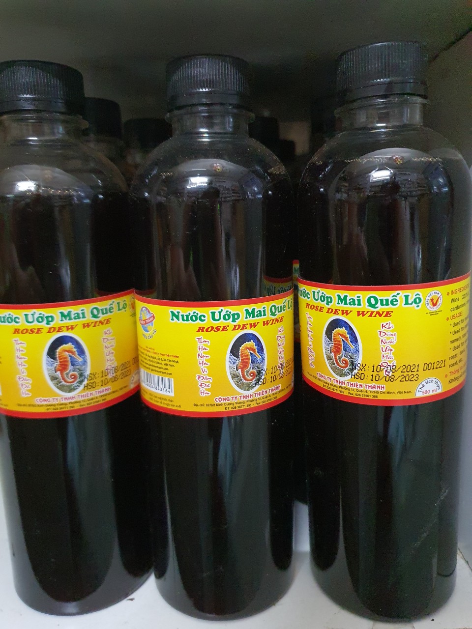 Mai quế lộ gia vị làm bánh trung thu uớp thịt -500ml