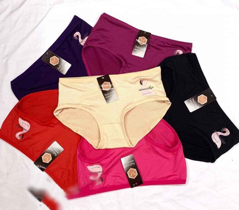 Quần lót nữ cotton , set 10 quần thông hơi giá rẻ form to từ 45-58kg hàng đẹp- Jett Shop