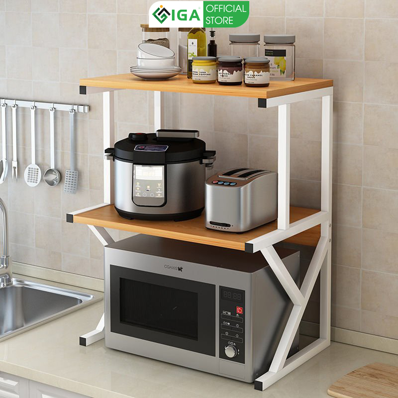 Kệ lò vi sóng effect đa năng - gm02 - 2 tầng